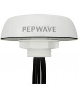 Peplink Mobility 40G Antenna | ANT-MB-40G-N-W-6 | 5G/4G LTE | GPS | 2 m Cable | White | N-Type Male
