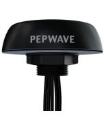 Peplink Mobility 40G Antenna | ANT-MB-40G-S-B-6 | 5G/4G LTE | GPS | 2 m Cable | Black | SMA Male