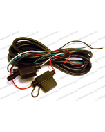 CalAmp 5C888 Power Harness, 4-Pin, 4-Wire with Fuse, 8 ft