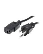 Cradlepoint 170671-001 AC Line Cable for 170671-000 and 170751-000 Power Supplies | 1.8 m/6 ft | North America 3-Prong Plug