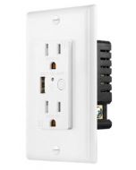 Codepoint Cora™ CS1030 AC Wall Receptacle Outlet for LoRaWAN and Coralink™