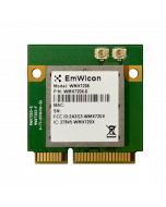 EmWicon WMX7206 mPCIe (Half-Size) | 802.11ax (Wi-Fi 6) + BT | 2×2 u.FL/I-PEX | Realtek RTL8852BE
