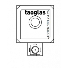 Taoglas ASGPR.10D.2.A.25 Surface Mount / Patch  