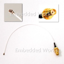 Embedded Works EW-CA17 RF Cable Assembly W.FL (IPEX-MHF3) to SMA