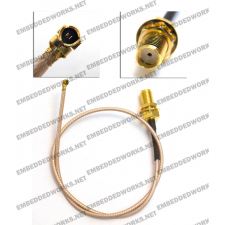 Embedded Works EW-CA24 RF Cable Assembly u.FL (I-PEX/MHF/MHF2) to SMA