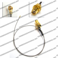Embedded Works EW-CA46 RF Cable Assembly W.FL (IPEX-MHF3) to SMA