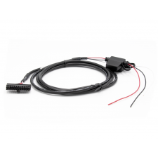 CalAmp 5C348 Power Harness, 24-Pin Molex to 3-Wire Fused (Power/Ground/Ignition) | 2 m (6.6 ft) | For LMU-3640