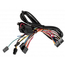 CalAmp 5C360 Power Harness, 24-Pin Molex to 3-Wire (Power/Ground/Ignition) and Serial/LED/Switch/Buzzer/1BB | 2 m (6.6 ft) | For LMU-3640