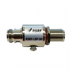 Nextivity RSRF-LSP-50 RF Lightning Surge Protector | 0 to 3 GHz | N-Type F to F | 1.5 m Jumper Cable (N-Type M to M) | Plated Brass | For Nextivity Donor Antennas