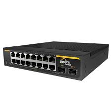Peplink PSW-16-240W-RUG Rugged SD Switch | 16 Ports | Industrial-Grade | 36 Gbps Capacity | 26.8 Mpps Packet Forwarding