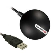 USGlobalSat BU-353N5 GNSS Receiver | 75 Channels | USB Interface | SiRFstar IV