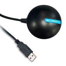 USGlobalSat BU-353W11 GPS Receiver | Integrated Antenna | 72 Channels | u-blox | Windows Plug-and-Play