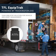 TFL EquipTrak | Complete Vehicle, Equipment, Driver Tracking on Single Dashboard | Utilizes 4G/LTE+GPS+BLE Sensor Technology | Easy OBD-II Installation | Includes Tracker, Beacon, and 3 Months Monitoring