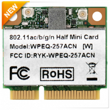 SparkLAN WPEQ-257ACN 802.11ac/abgn PCI Express Mini Card (Half) | Qualcomm QCA9882
