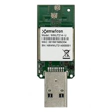 EmWicon WMU7214-U USB (Type A) | 802.11ax (Wi-Fi 6E) + BT | 2×2 u.FL/I-PEX | Realtek RTL8852CU