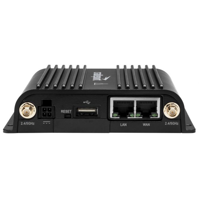 Embedded Works - Cradlepoint IBR900 Cat 6 Router (No Modem) with Wi-Fi | NetCloud Essentials Plan | No AC Power Supply or Antennas | North America